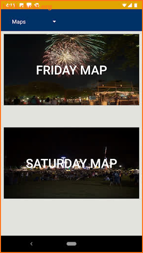 Fiesta Oyster Bake Companion App screenshot