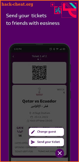 FIFA World Cup 2022™ Tickets screenshot