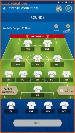 FIFA World Cup™ Fantasy screenshot