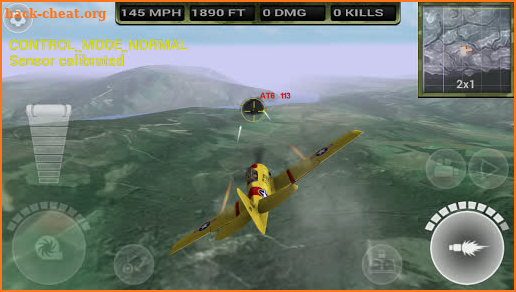 FighterWing 2 Flight Simulator screenshot