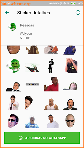 Figurinhas Whatsapp - Stickers para seu whatsapp screenshot