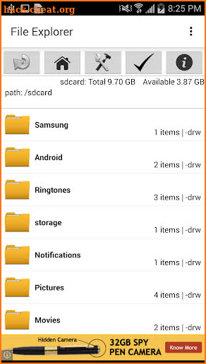 File Explorer screenshot