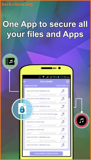 File Locker With App Locker - Password Protection screenshot