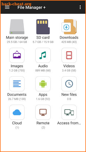 File Manager screenshot