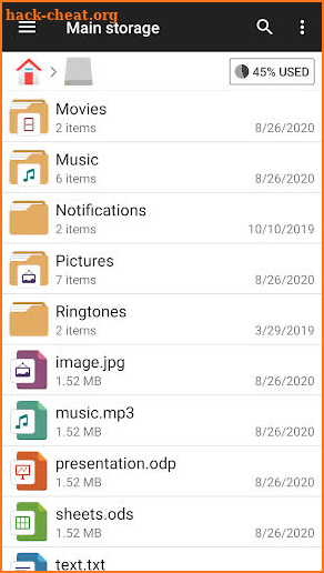 File Manager screenshot