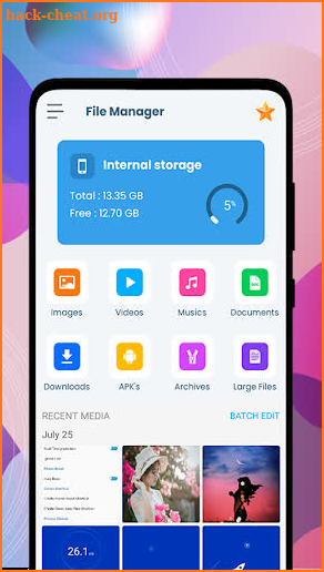 File Manager 2021 screenshot