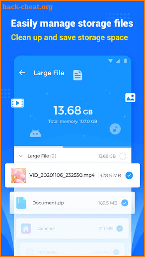 File Manager & Cleaner - Nuts File screenshot