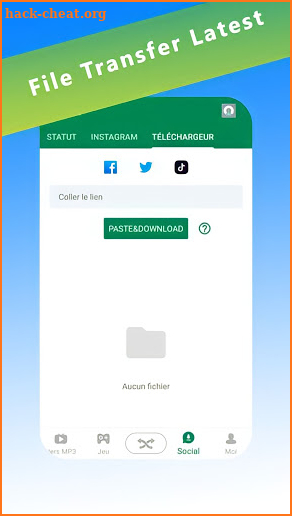 File Transfer & Sharing Advices screenshot