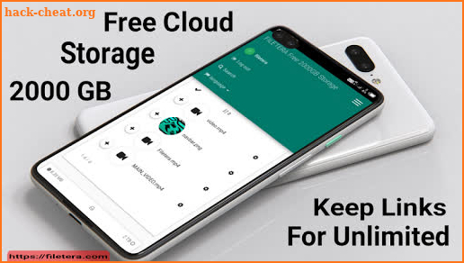 Filetera Free 2000GB Storage screenshot