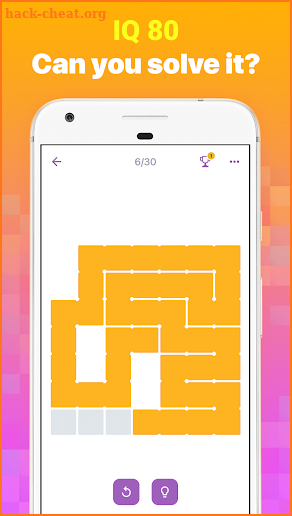 FILL IN  – Connect the Blocks With One Line screenshot