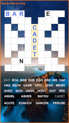 Fill In Crossword Puzzles screenshot