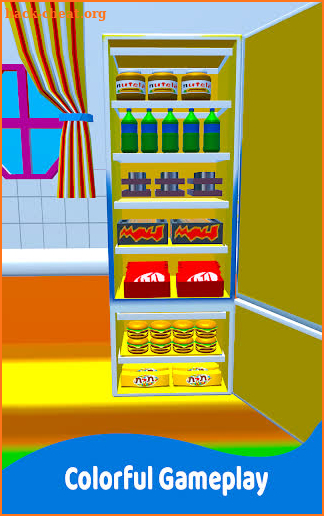 Fill In Fridge 3D screenshot