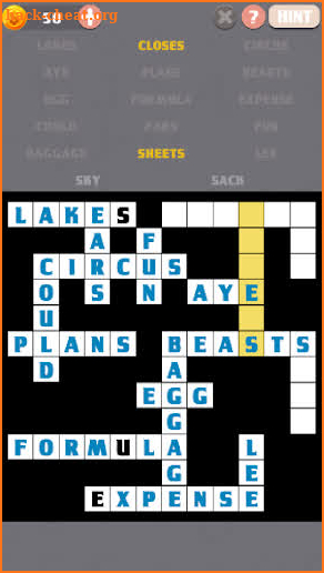 Fill-Ins Crosswords screenshot