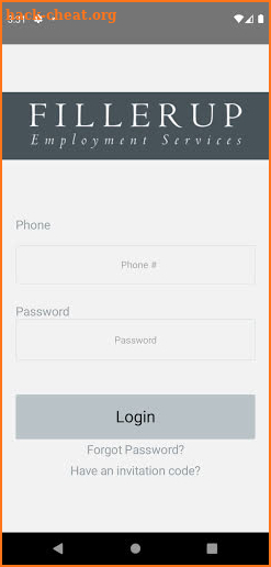 FillerUp Employment screenshot