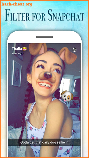 Filter for Snapchat screenshot