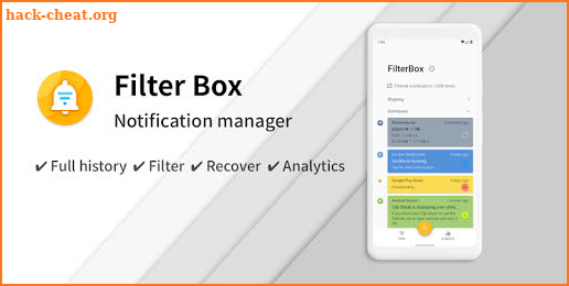 FilterBox - Pro Notification Manager screenshot