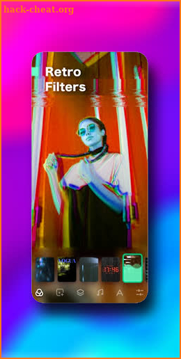 Filto Video Editor Filters & Glitch Effect Tips screenshot