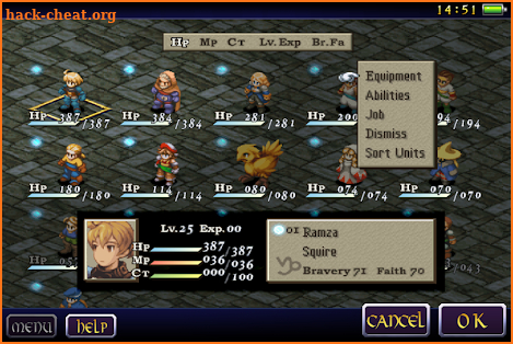 FINAL FANTASY TACTICS : WotL screenshot