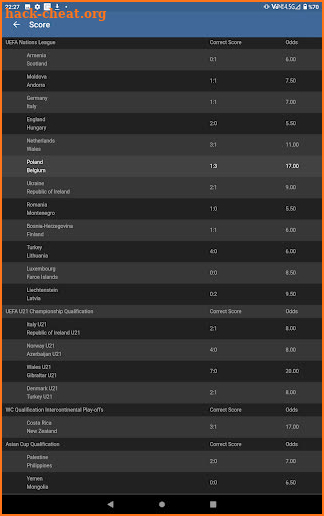 Final Result Bet Fixed Matches screenshot