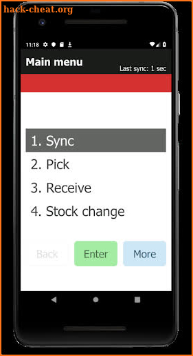 Finale Inventory Barcode Scanner screenshot