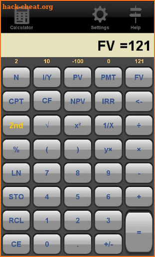 Financial Calculator screenshot