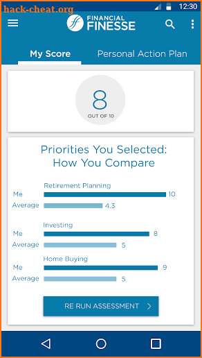 Financial Finesse screenshot