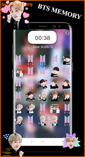 Find BTS Sticker: Brain Training With BTS Stickers screenshot