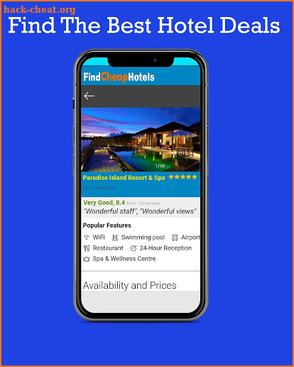 Find Cheap Hotels screenshot