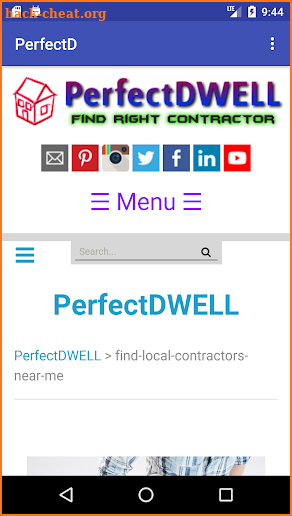 Find local contractors free estimates - Renovation screenshot