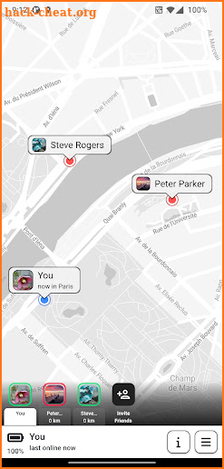 Find My Friends screenshot