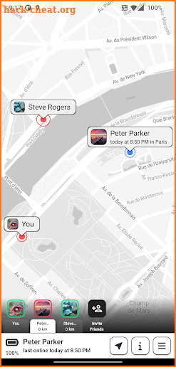 Find My Friends screenshot