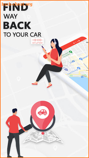 Find my parked Car screenshot