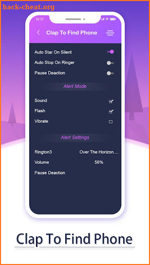 Find Phone by Clapping screenshot