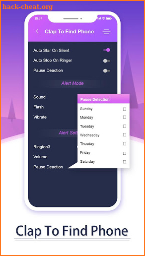 Find Phone by Clapping screenshot