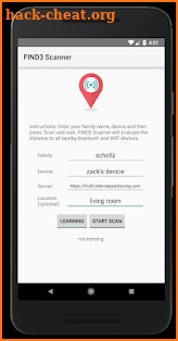 FIND3 - WiFi+Bluetooth based local GPS screenshot