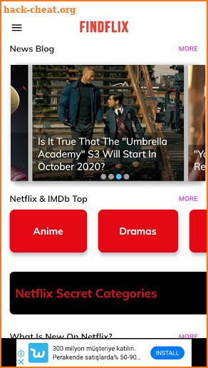 Findflix screenshot