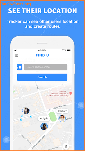 FindU - #1 location sharing and finder app screenshot