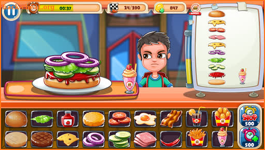 Finger Burger Legend screenshot