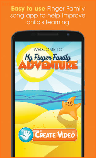 Finger Family Song Customized Video Creator screenshot