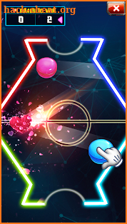 Finger Flicker- Air Hockey screenshot