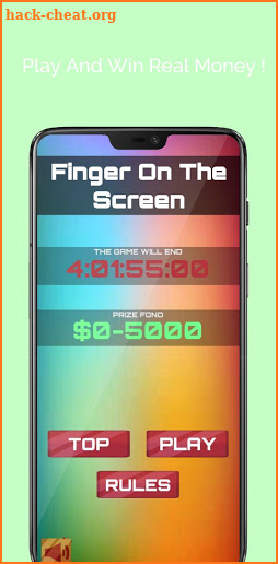 Finger On The App - Win Real Money ! screenshot