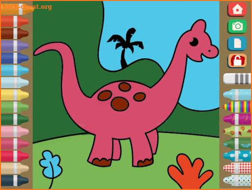 Finger Paint Coloring Book screenshot