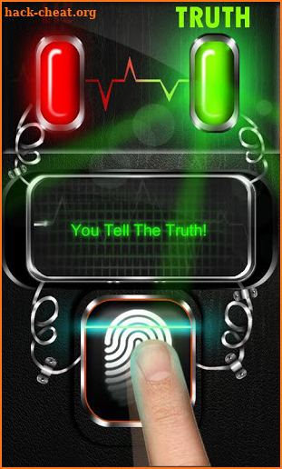 Finger Scan Lie Detector Prank screenshot