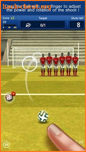 Finger soccer : Football kick screenshot