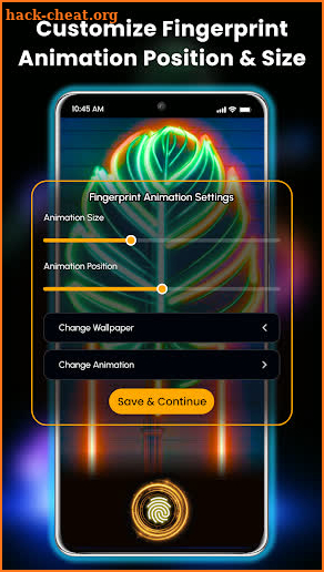 Fingerprint Live Animation screenshot