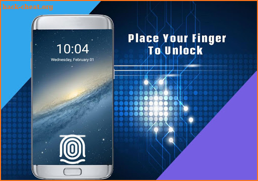 Fingerprint lock plus prank screenshot