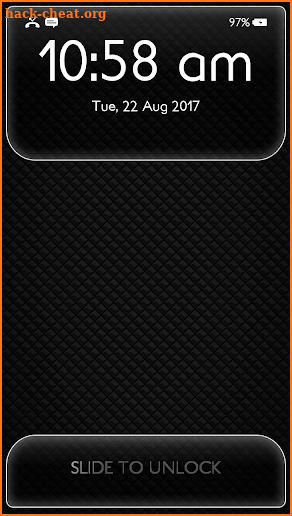 Fingerprint Lock Screen Neon screenshot