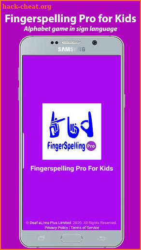 Fingerspelling Pro for Kids screenshot