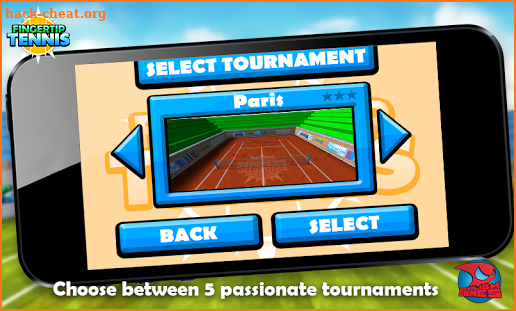 Fingertip Tennis screenshot