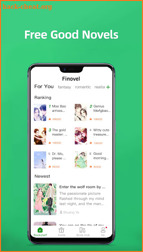 Finovel: Free novel reading app screenshot